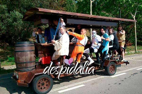 Beer bike in Barcelona Beer bike in Barcelona for hen parties, stag parties and birthdays