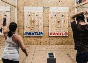 axe throwing hen stag dos parties birthdays barcelona